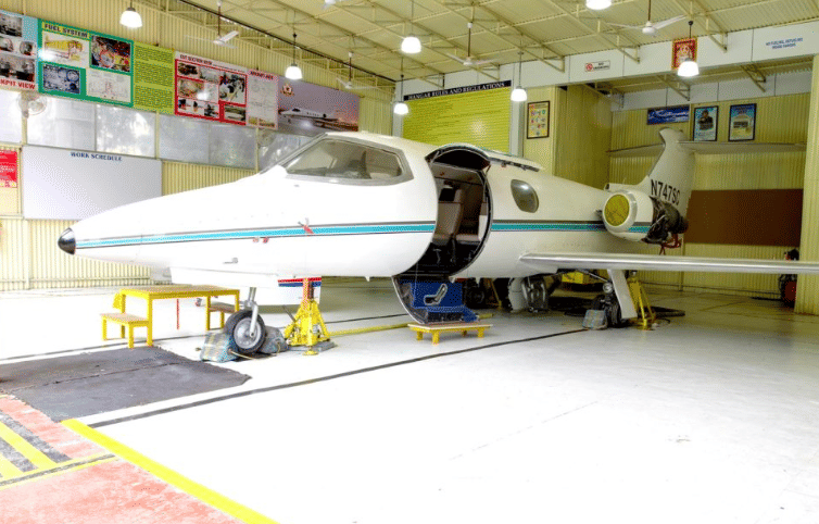 Thakur Institute of Aviation Technology Mumbai Learjet Aircraft N747SC photo 2